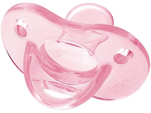 Chupeta Soft Calming Lillo 100% Silicone 0 a 6 Meses Menina