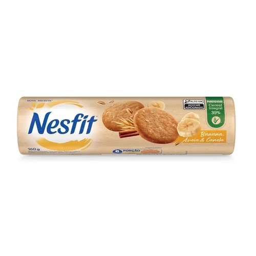 Biscoito Nesfit Banana/Canela 160G