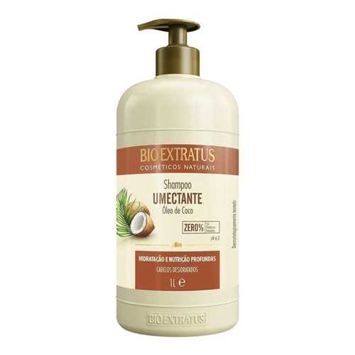 Shampoo Bio Extratus Umectante Óleo De Coco 1Lt