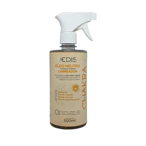 Óleo De Massagem Neutro Veddis 500Ml
