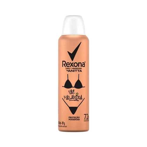Desodorante Aerosol Rexona Anitta Vai Malandra 200Ml