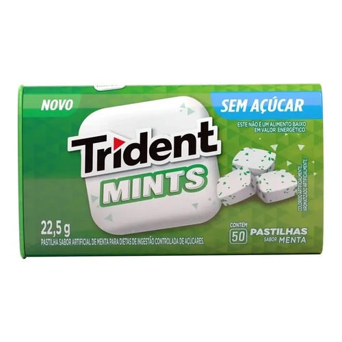Chiclete Trident Mints Menta 22,5G