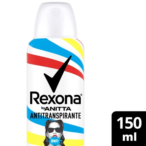 Desodorante Aerosol Rexona Anitta Bang 150Ml