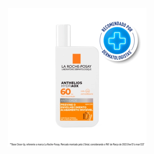 Protetor Solar Anthelios Hydraox Hidratação La Roche Posay Fps60 50Ml