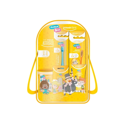Mochila Kit Powerdent 1º Dentinho Mundo Bita