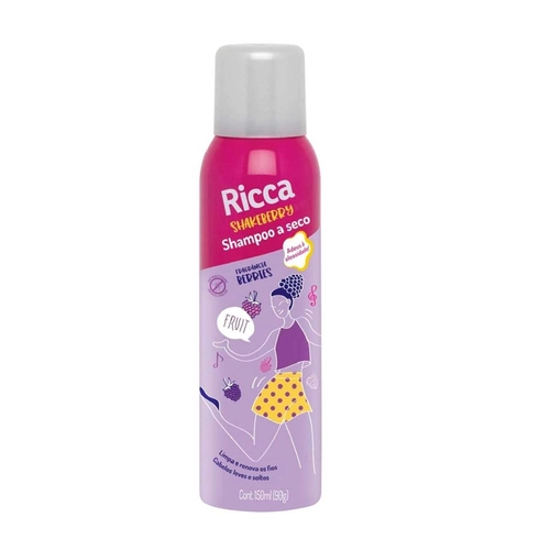 Shampoo a Seco Ricca Shakeberry 150ml