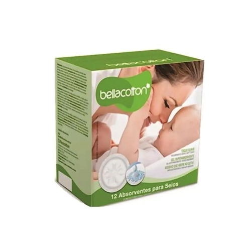 Absorvente De Seios Bella Cotton 12 Unidades