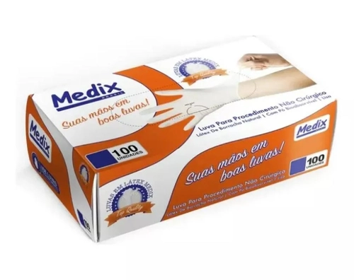 Luva Procedimento Medix G Cx/100Un