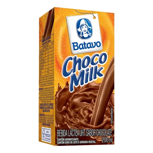 Bebida Lactea Batavo Chocolate Milk Tp 200Ml