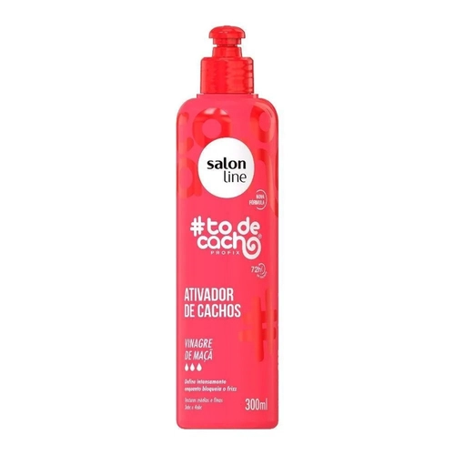 Ativador De Cachos To De Cacho Vinagre De Maça 300Ml