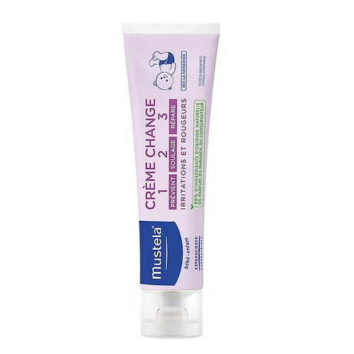 Creme Para Assaduras Vitaminado Mustela 123 100G