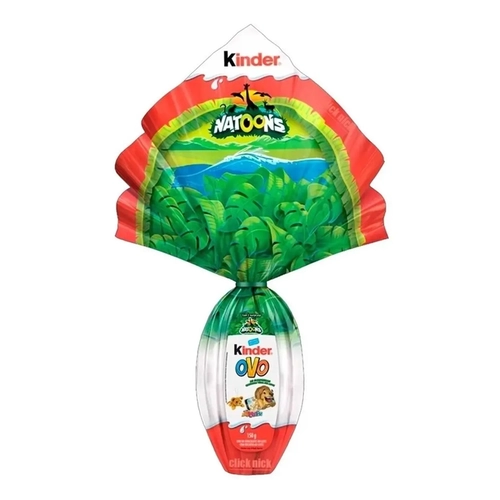 Ovo de Páscoa Kinder Natoons 150G