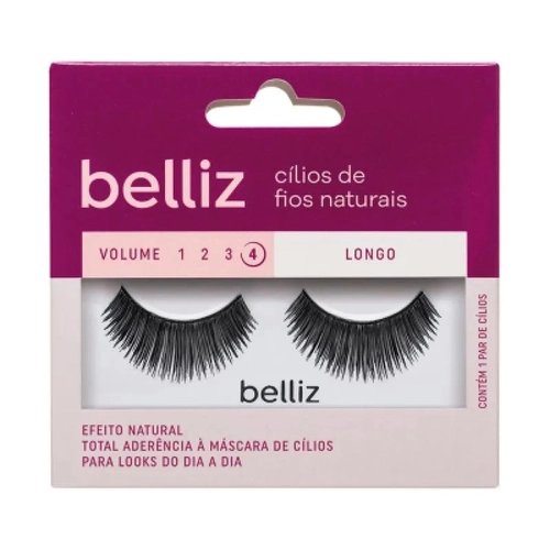 Cílios Postiços Belliz 3D Longos Ref 2650