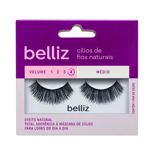Cílios Naturais Belliz Médios Ref 2635