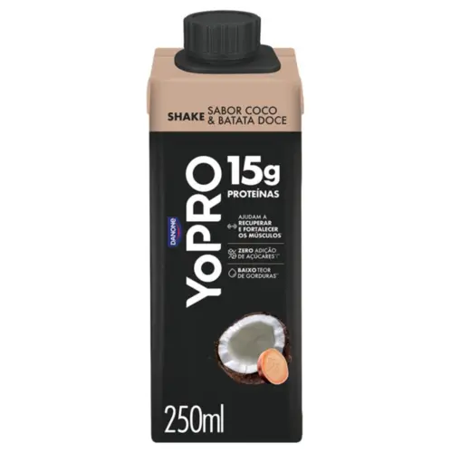 Bebida Lactea Yopro Coco/Batata Doce 250Ml
