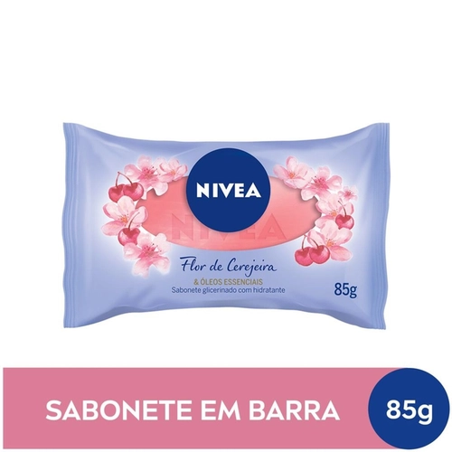 Sabonete em Barra Nivea Flor de Cerejeira 85G