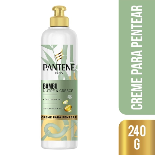 Creme Para Pentear Pantene Bambu 240G
