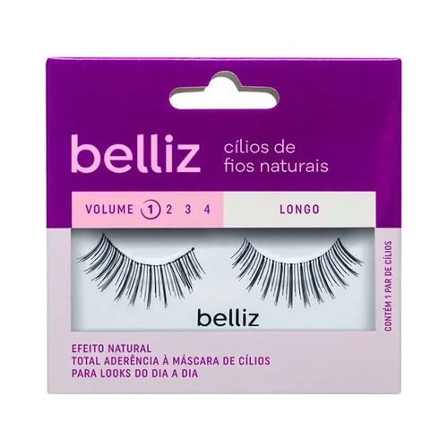 Cilios Naturais Belliz Longos Ref 2620