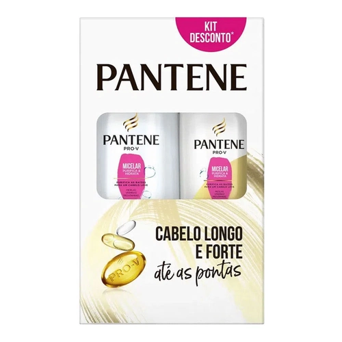 Shampoo Pantene Micelar 400Ml + Condicionador 175Ml