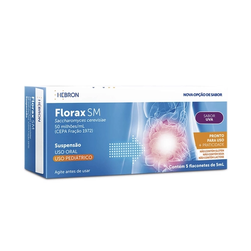 Florax Sm Ped Uva Suspensão Oral