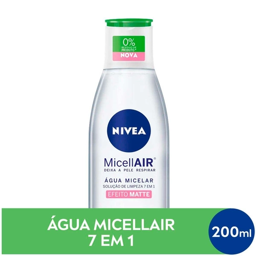 Água Micelar Nivea Efeito Matte 7 em 1 200ml