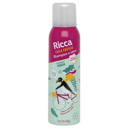 Shampoo a Seco Ricca Menta 150ml