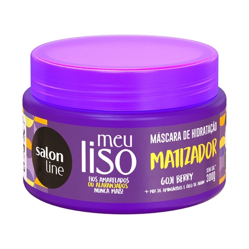 Máscara Matizador Meu Liso Loiro Salon Line 300G
