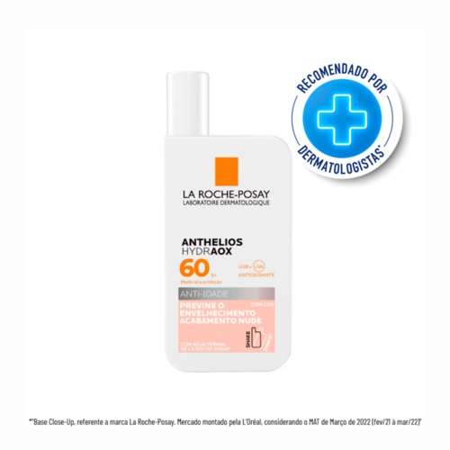 Protetor Solar Anthelios Hydraox Com Cor La Roche Posay Fps60 50G