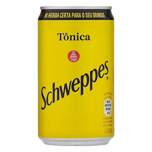 Schweppes Tônica Lata 220Ml