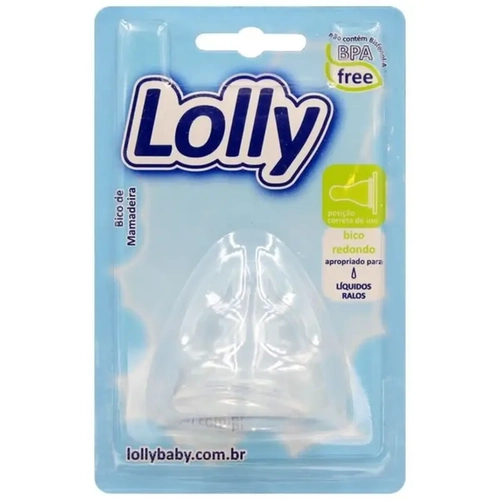 Bico Para Mamadeira 42 Redondo Lolly