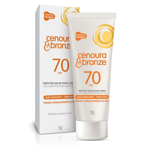 Protesolar Solar Facial Cenoura&Bronze Fps70 50G