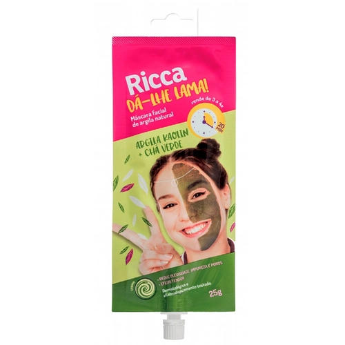 Máscara Facial Esfoliante de Argila Natural
