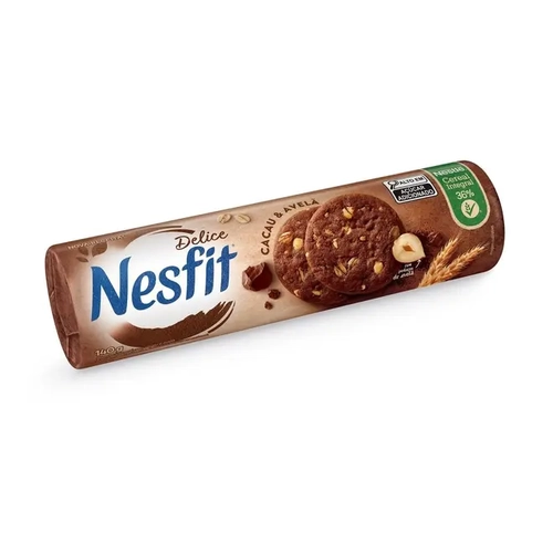 Biscoito Nesfit Cacau/Avela 140G