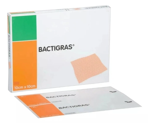 Curativo Bactigras 10X10 Ref201941