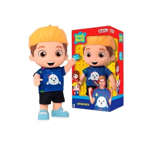 Brinquedo Boneco E Personagem Luccas Neto 15Cm