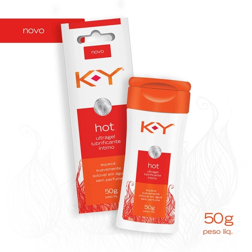 Gel Lubrificante K Y Hot 50G