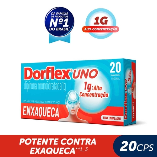 Dorflex Uno 1G 20Cpr