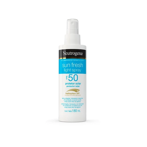 Protetor Solar Neutrogena Sun Fresh Fps50 Spray 180Ml