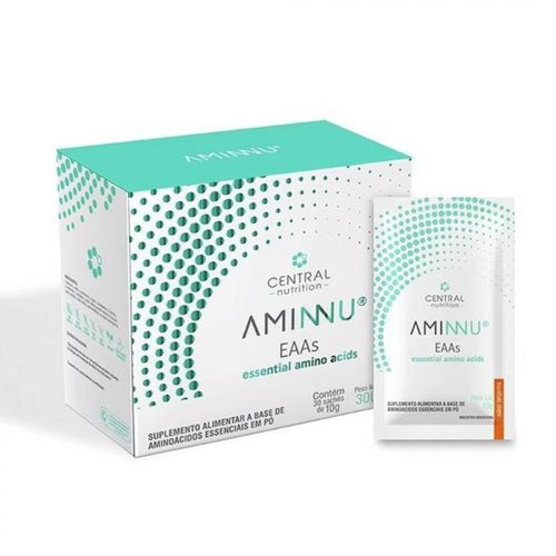 Aminnu Sabor Tangerina 30 Sachês De 10G