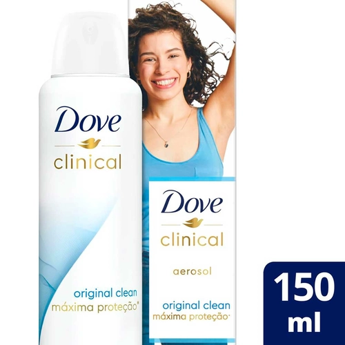 Desodorante Aerosol Dove Clinical Original Clean 150ml