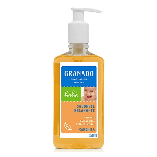 Sabonete Líquido Relaxante Granado Bebê Camomila 250ml