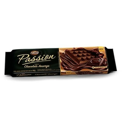 Biscoito Wafer Passion Amargo 80G