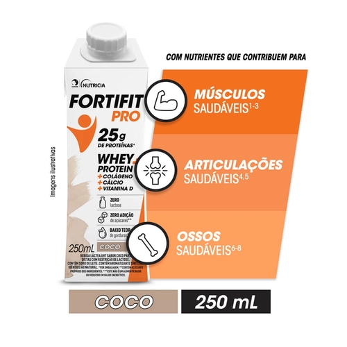 Fortifit Pro Sabor Coco 250Ml