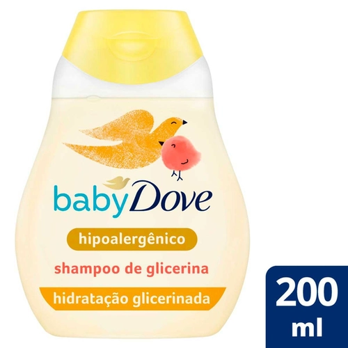 Shampoo Dove Baby Hidratação Glicerinada 200ml