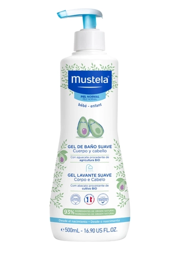 Gel Lavante Para Bebê Mustela 500Ml