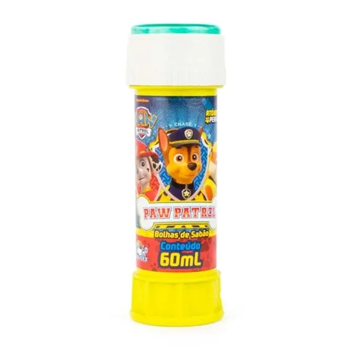 Brinquedo Bolha De Sabao Patrulha Canina 60Ml