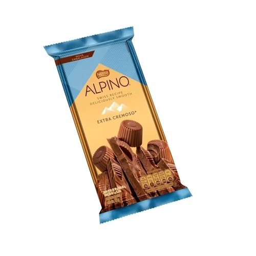 Chocolate Barra Nestle Alpino Extra Cremoso 80G