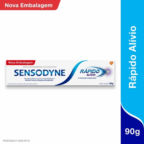 Creme Dental Sensodyne Rápido Alívio 90G