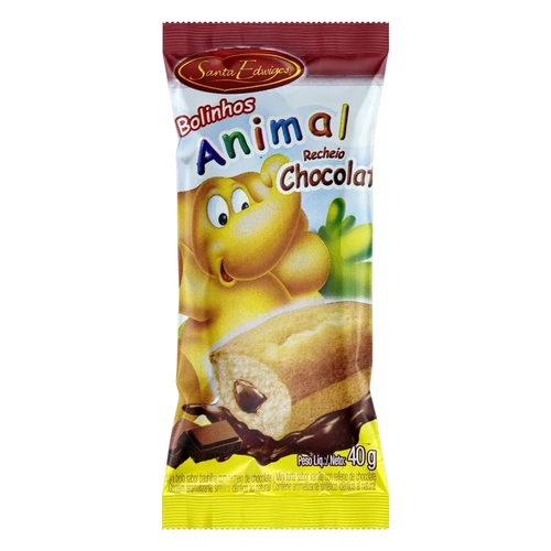 Bolo Santa Edwiges Baunilha/Chocolate 40G