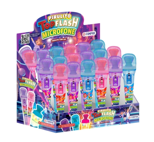 Brinquedo Top Flash Microfone